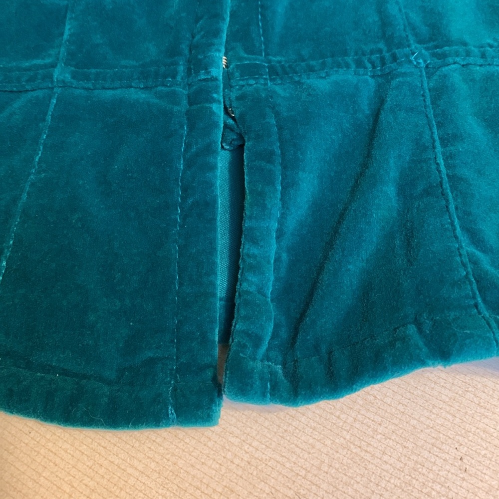 Rave Vintage Teal Blazer with Textured Fabric - Picture 4 of 10